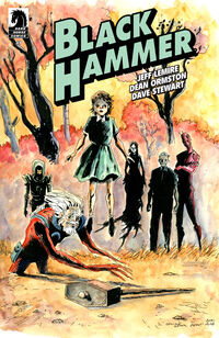 Cover image for Black Hammer #1 (Facsimile Reprint) (Jeff Lemire Variant Cover)