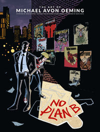 Cover image for No Plan B: The Art of Michael Avon Oeming HC