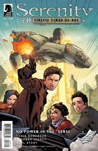 Cover image for Serenity: No Power in the 'Verse #4 (Georges Jeanty variant cover)