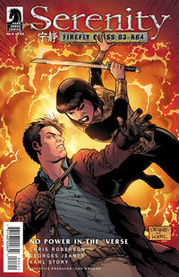 Cover image for Serenity: No Power in the 'Verse #5 (Georges Jeanty variant cover)