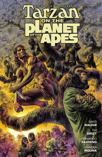 Cover image for Tarzan on the Planet of the Apes TPB