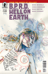 Cover image for B.P.R.D. Hell on Earth #140 (David Mack variant cover)