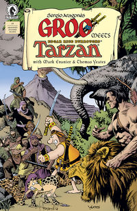 Cover image for Groo Meets Tarzan #3