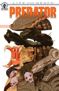 Cover image for Predator: Life and Death #1 (Sachin Teng variant cover)