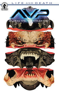 Cover image for Alien vs. Predator: Life and Death #1 (Sachin Teng variant cover)