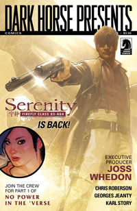 Cover image for Serenity: No Power in the 'Verse #1 (Adam Hughes 30th anniversary variant cover)