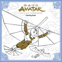 Cover image for Avatar: The Last Airbender Coloring Book TPB