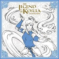 Cover image for The Legend of Korra Coloring Book TPB