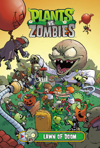 Cover image for Plants vs. Zombies Volume 8: Lawn of Doom HC