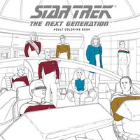 Cover image for Star Trek: The Next Generation Adult Coloring Book