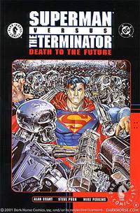 Cover image for Superman vs. The Terminator: Death to the Future TPB