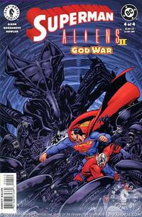 Cover image for Superman/Aliens II: Godwar #4 (of 4)