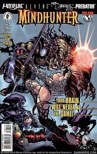 Cover image for Witchblade/ Aliens/ Darkness/ Predator: Mindhunter #1 (of 3)