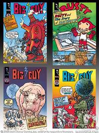 Cover image for Geof Darrow's Big Guy and Rusty the Boy Robot Magnet Set