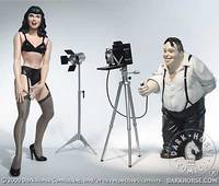 Cover image for Bettie Page Action Figure - Photo Studio Bettie