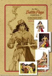 Cover image for Jim Silke's Bettie Page Portfolio - Deluxe Ed.