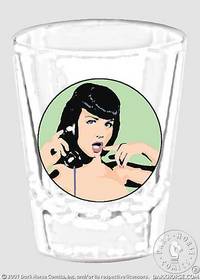 Cover image for Bettie Page Shot Glass (green)