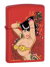 Cover image for Bettie Page Zippo® Lighter #1: Queen of Hearts