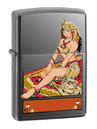 Cover image for Bettie Page Zippo® Lighter #3: Cleopatra