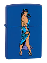 Cover image for Bettie Page Zippo® Lighter #4: Back in Blue