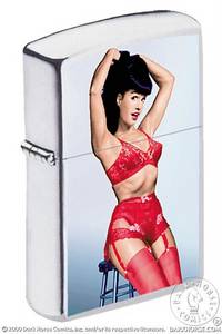 Cover image for Bettie Page Zippo® Lighter Series II #4: Red Bettie