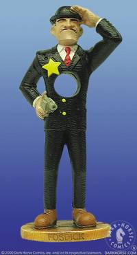 Cover image for Classic Comic Characters #17: Fearless Fosdick Statue