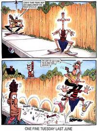 Cover image for Don Martin Signed and Numbered Lithograph: One Fine Tuesday