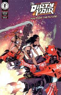 Cover image for The Dirty Pair: Run from the Future #1 (of 4): (Hughes cover)