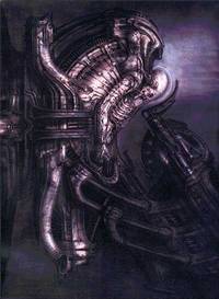Cover image for Giger Lithograph: Pilot in Cockpit