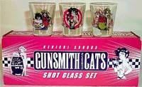 Cover image for Gunsmith Cats shot-glass set