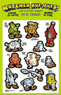 Cover image for R. Crumb's Kitchen Kut-Outs Magnet Set