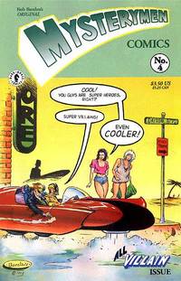 Cover image for Bob Burden's Original Mysterymen #4