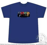 Cover image for Nevermen T-Shirt (Nevermen 4 panel Plain Youth Navy Tee) (S)