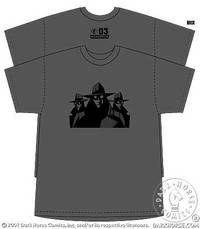 Cover image for Nevermen T-Shirt (Nevermen x3 Plain Adult Charcoal Tee) (M)