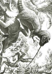 Cover image for Ray Harryhausen Dinosaur Print Series #2: T-Rex (Signed and Numbered)