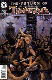 Cover image for Edgar Rice Burroughs' The Return of Tarzan #3 (of 3)