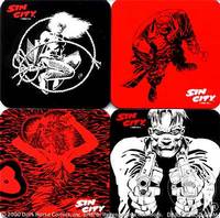 Cover image for Sin City Coaster Set