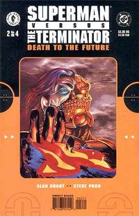 Cover image for Superman vs. The Terminator: Death to the Future #2 (of 4)