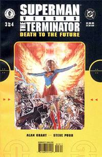 Cover image for Superman vs. The Terminator: Death to the Future #3 (of 4)