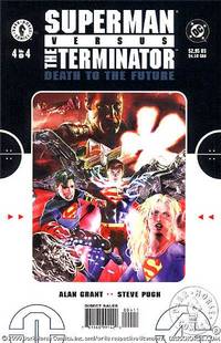 Cover image for Superman vs. The Terminator: Death to the Future #4 (of 4)