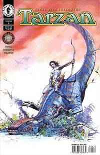 Cover image for Edgar Rice Burroughs' Tarzan #4