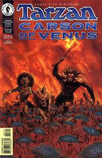 Cover image for Edgar Rice Burroughs' Tarzan/Carson of Venus #3 (of 4)