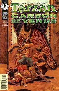 Cover image for Edgar Rice Burroughs' Tarzan/Carson of Venus #4 (of 4)