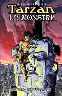 Cover image for Edgar Rice Burroughs' Tarzan: Le Monstre TPB