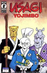Cover image for Usagi Yojimbo #38