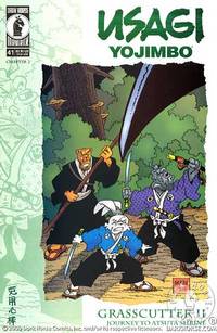 Cover image for Usagi Yojimbo #41