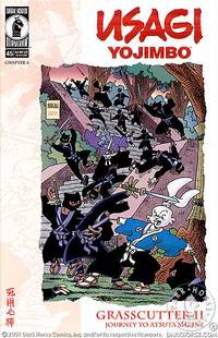Cover image for Usagi Yojimbo #45