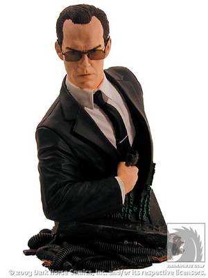 MATRIX MINI BUST  PERSEPHONE、AGENT SMITH Matrix Minibust: Agent Smith :: Profile :: Dark Horse Comics