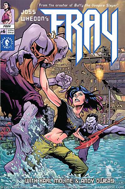 Cover for Joss Whedon's Fray #6 (of 8) (Second Printing) (00-036)