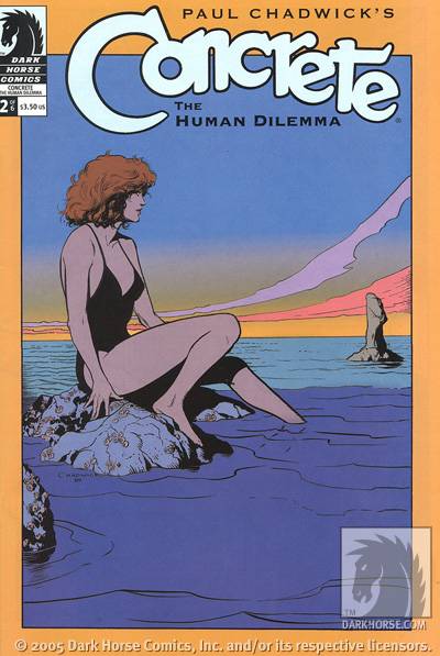 Cover for Concrete: The Human Dilemma #2 (00-071)